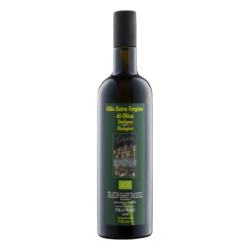 Bottiglia Olio Extravergine di Oliva METODO BIOLOGICO Lt. 0,75